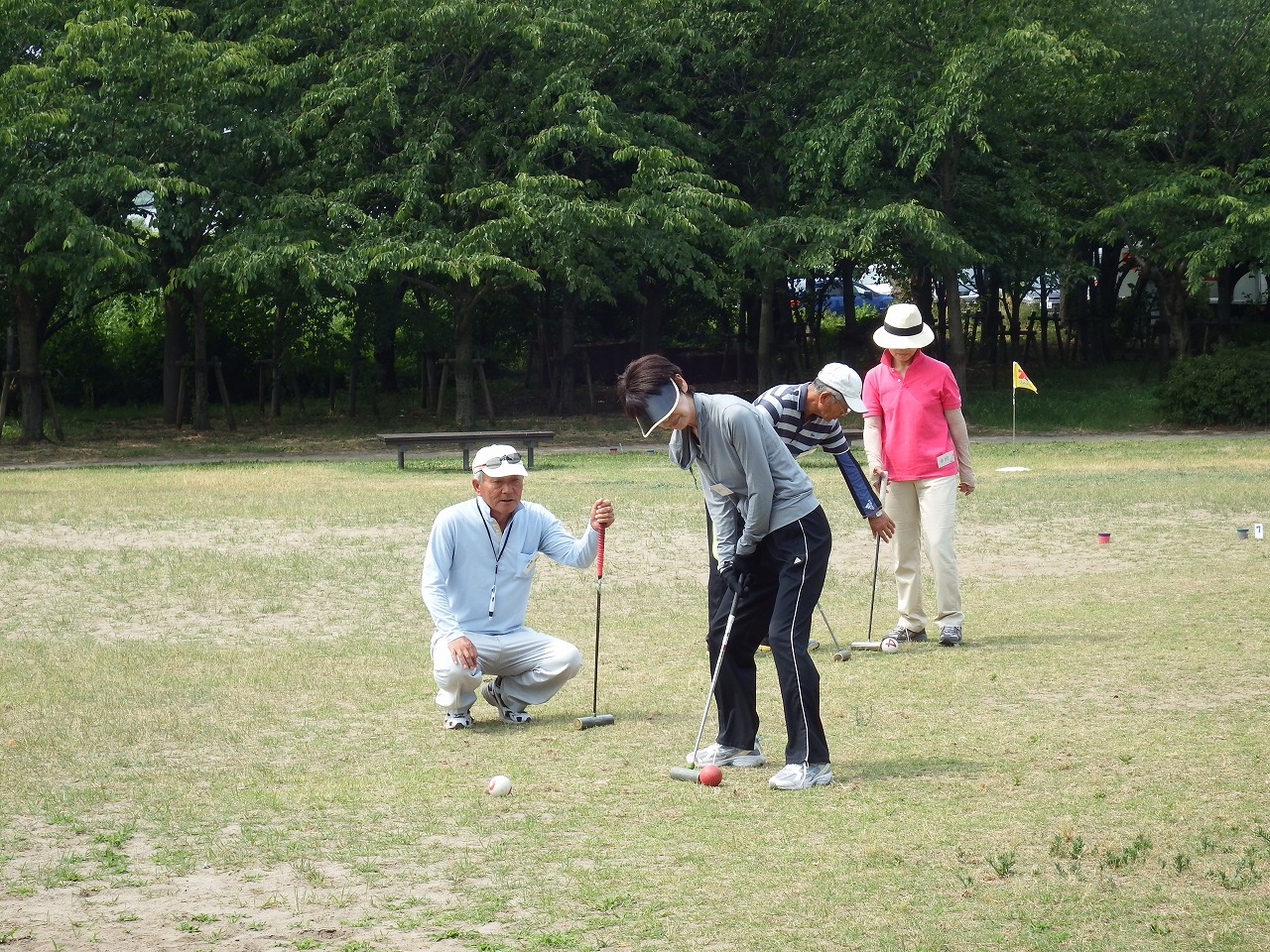 新潟発祥のスポーツ トリットボール 園内の見どころ